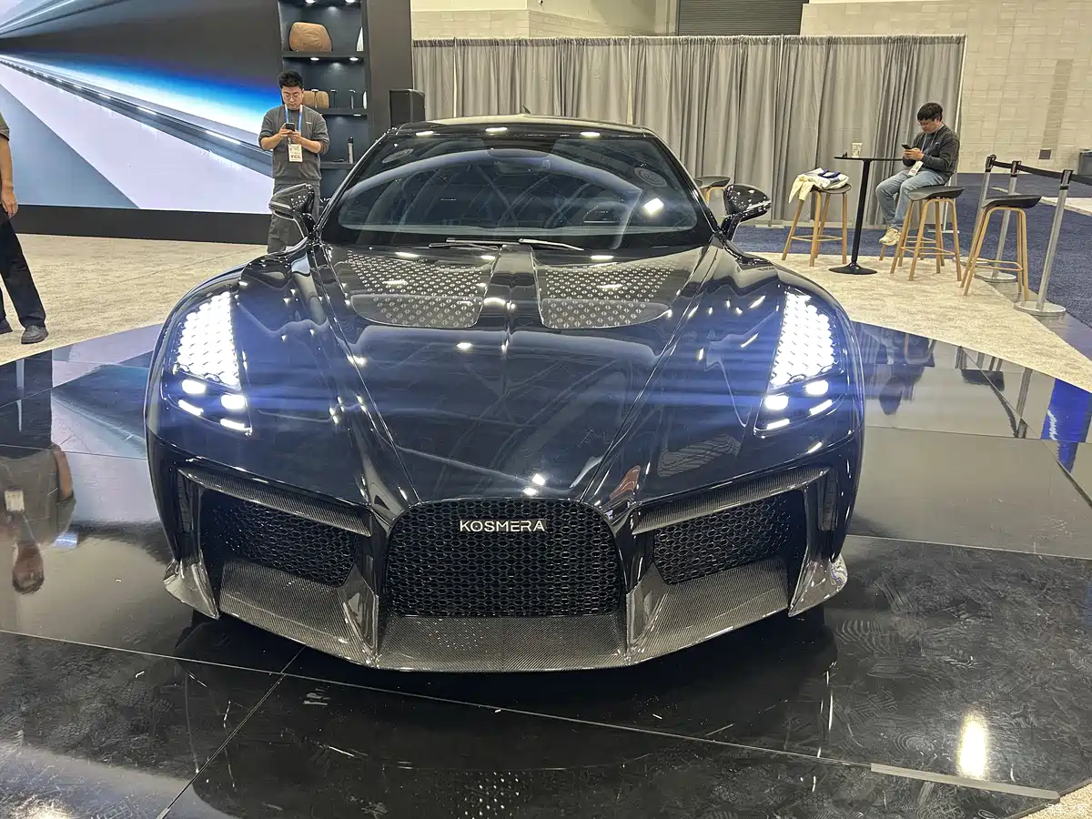 Hipercarro da Dreame Auto Kosmera na CES 2025