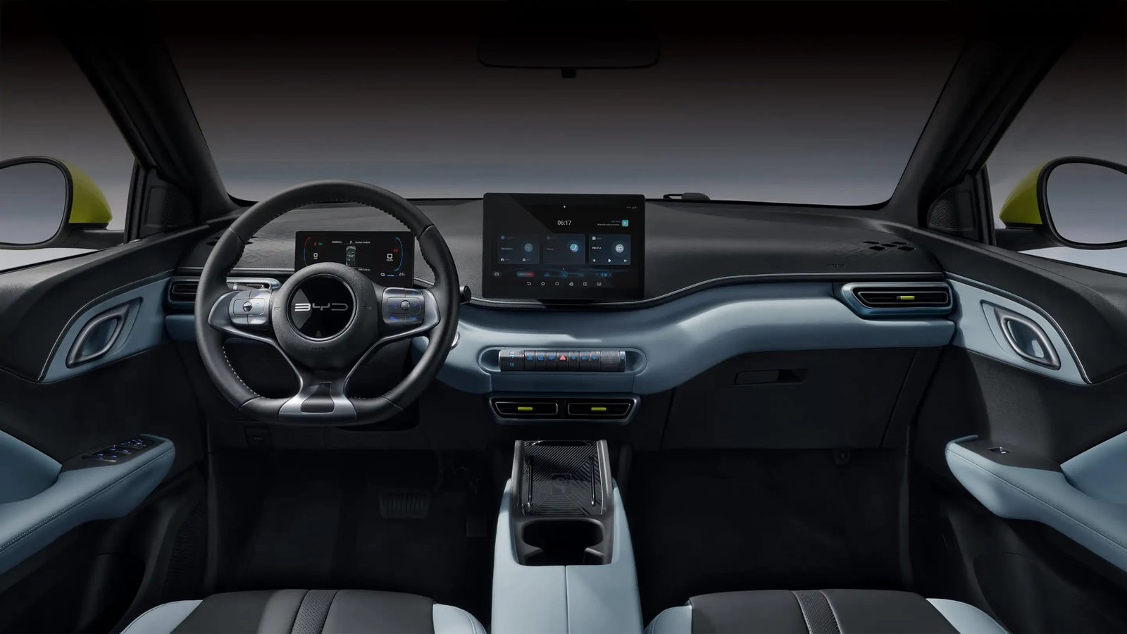 Painel do BYD Dolphin Mini