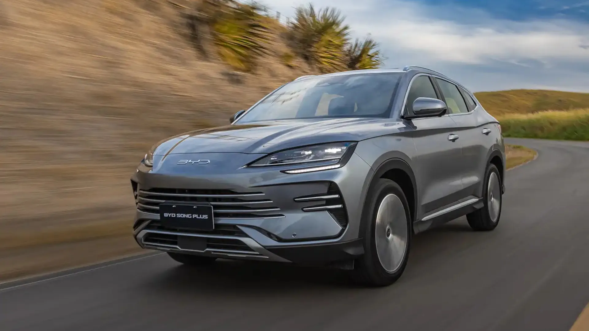 Foto promocional do carro BYD Song Plus