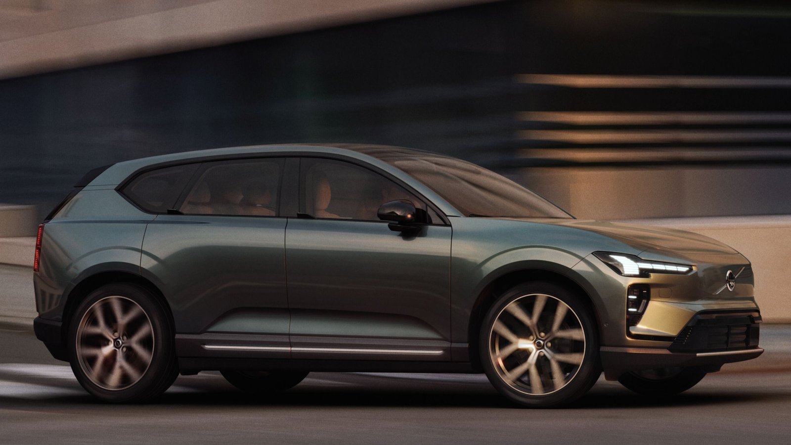 Foto promocional do Volvo EX60