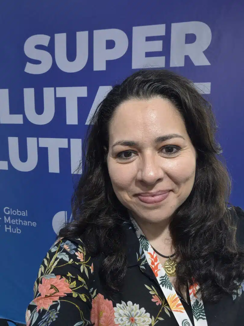 A cientista climática Patrícia Ferrini