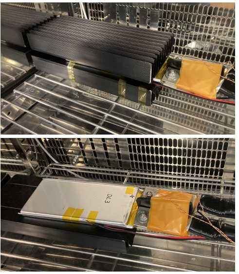 Bateria da Donut Labs em teste no VTT Technical Reserach Center of Finalnd