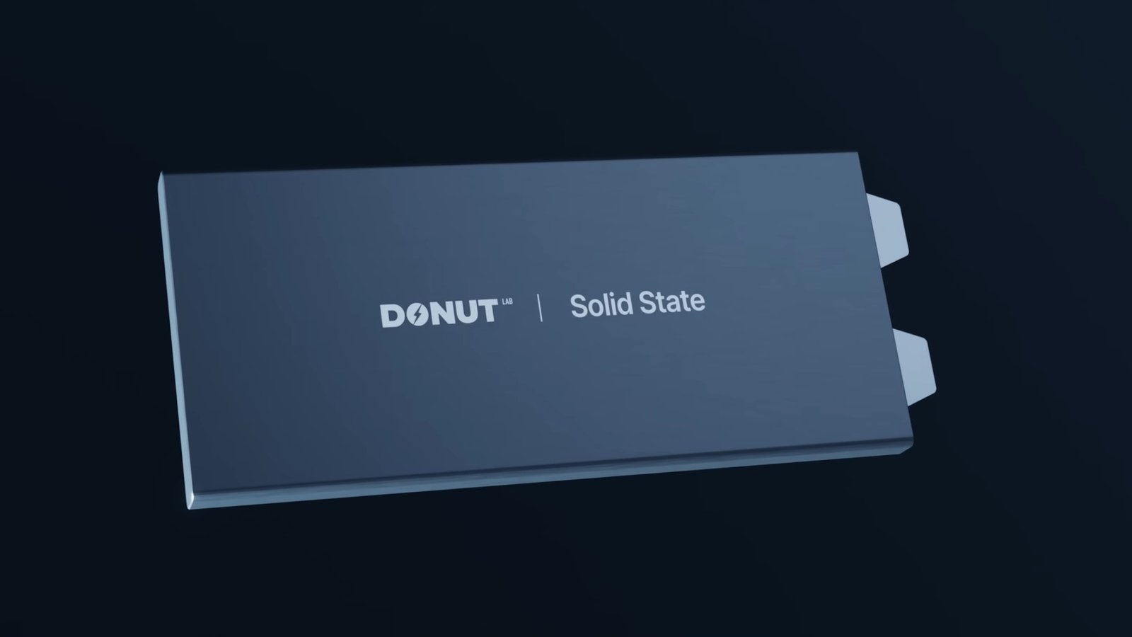 Conceito da bateria em estado sólido Donut Lab