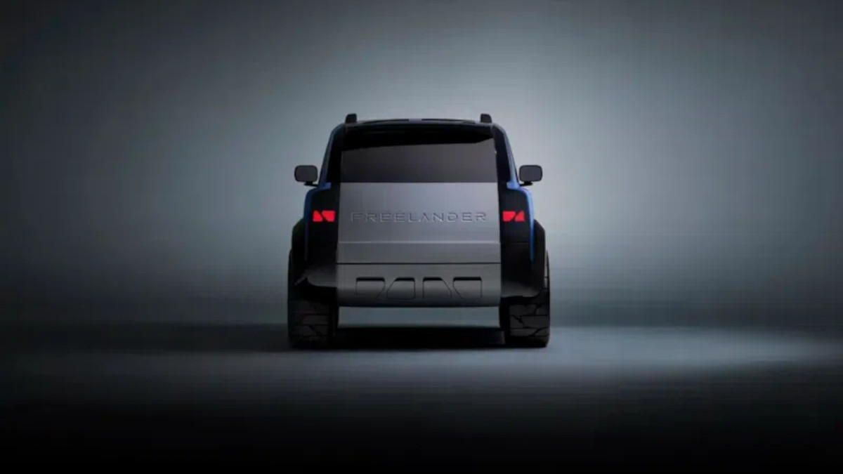 Freelander Concept 97, traseira