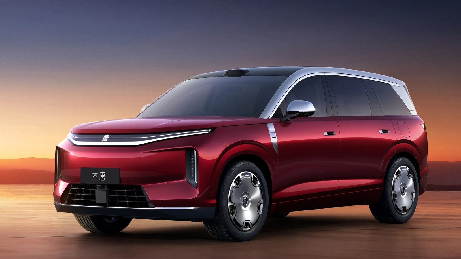 Foto promocional do SUV BYD Great Tang