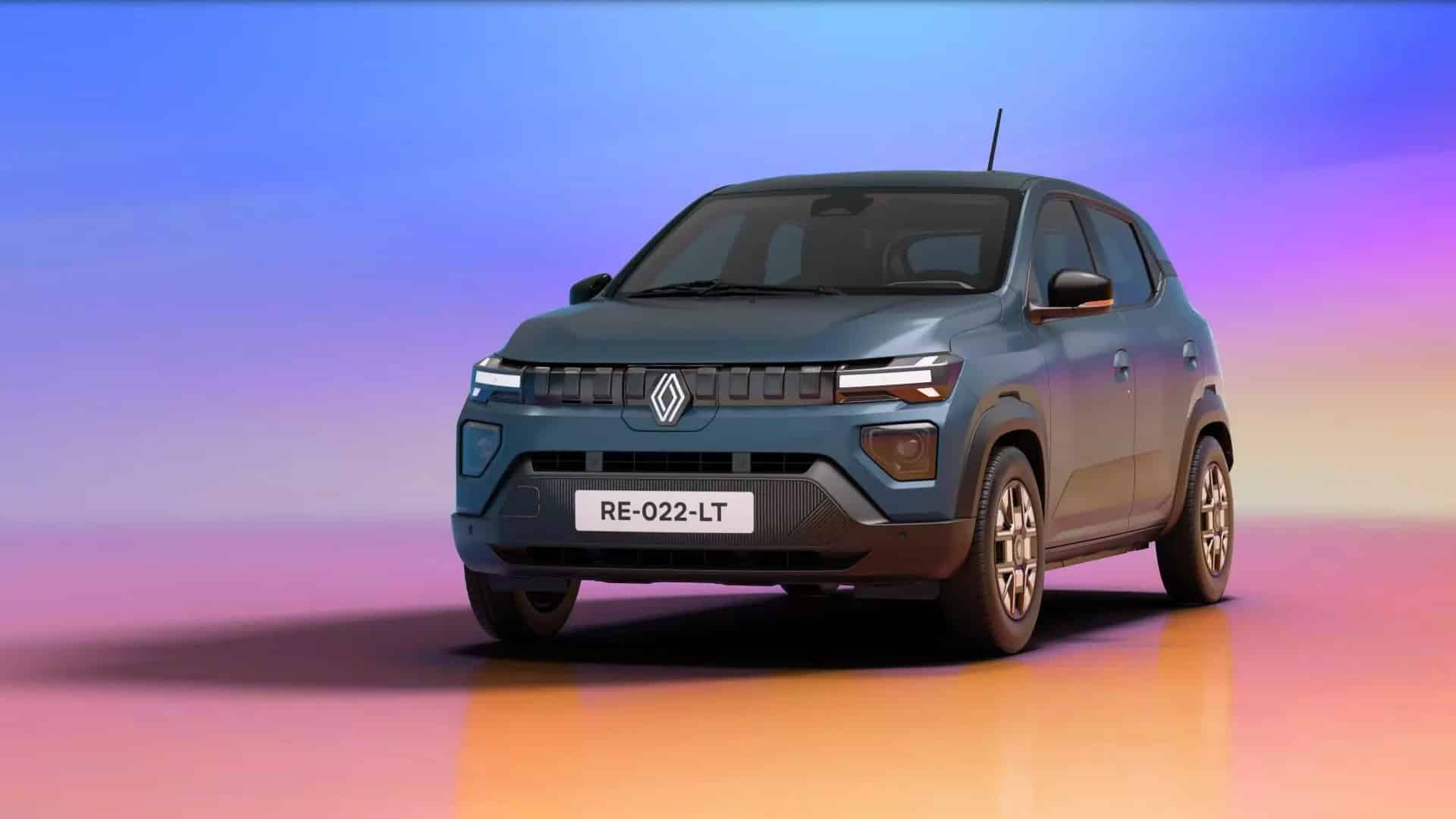 Foto promocional do Renault Kwid E-Tech