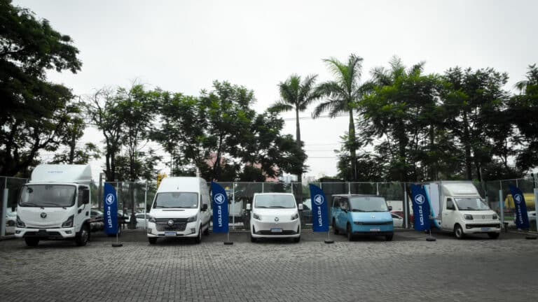 Foton lança sete novos veículos elétricos comerciais no Brasil; conheça os modelos e preços