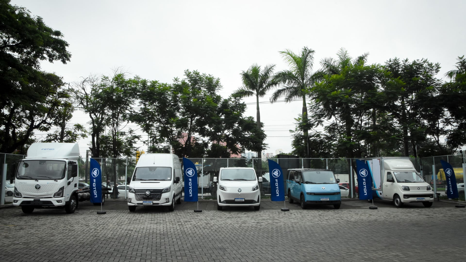 Linha de veículos da Foton