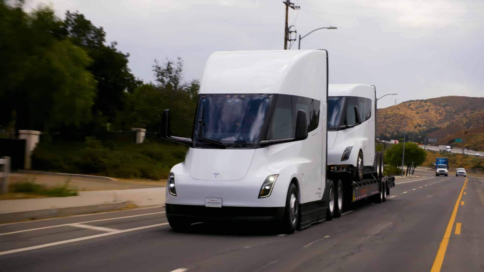 Tesla Semi no programa Jay Leno's Garage