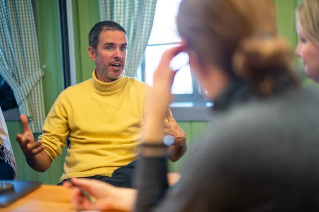 Clemente Gauer em do intercâmbio institucional entre a Associação Norueguesa do Carro Elétrico e a ABRAVEi, em Oslo, 2024.