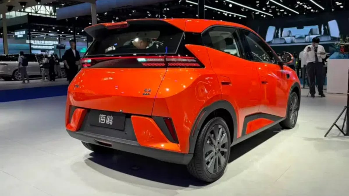 BYD Dolphin Mini 2027, traseira