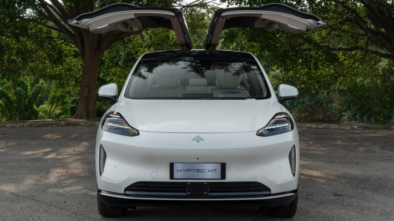 SUV de luxo GAC Hyptec HT, frente
