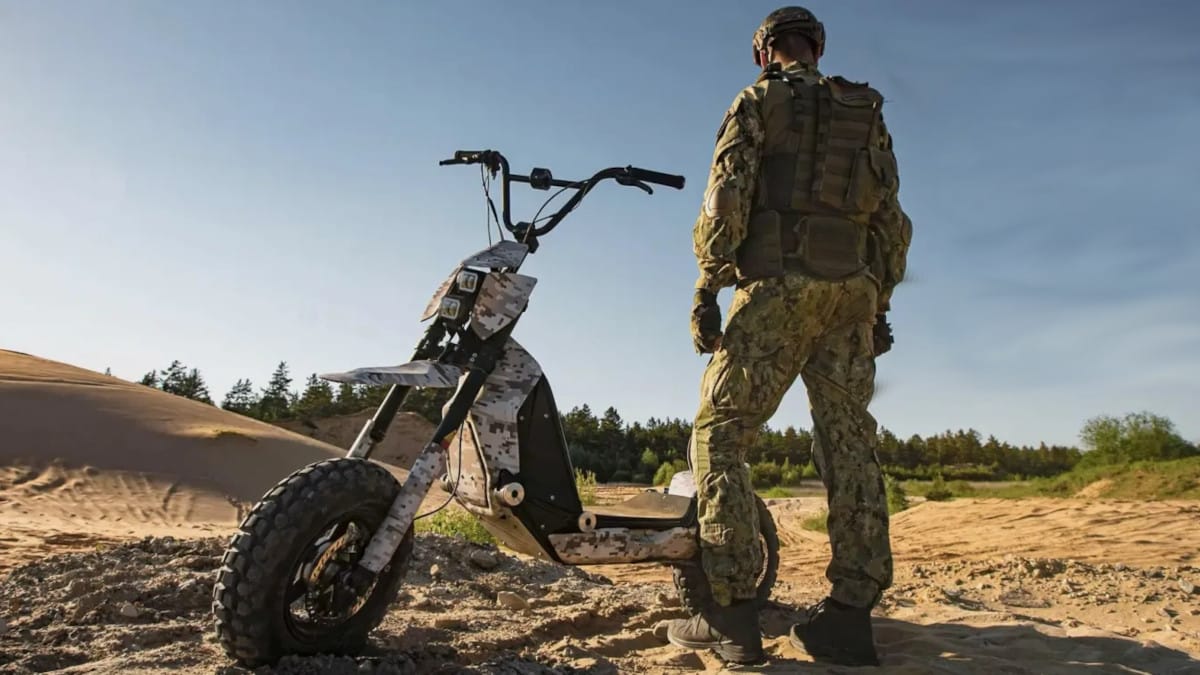 Patinete de guerra Mosphera