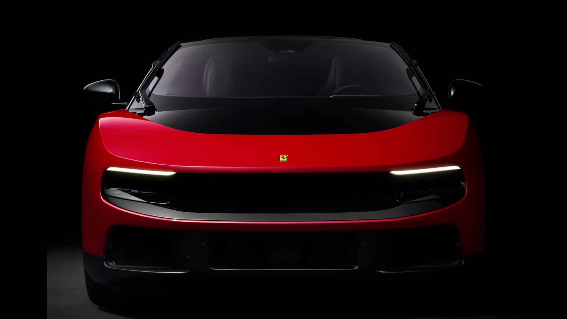 Ferrari Luce, visão frontal