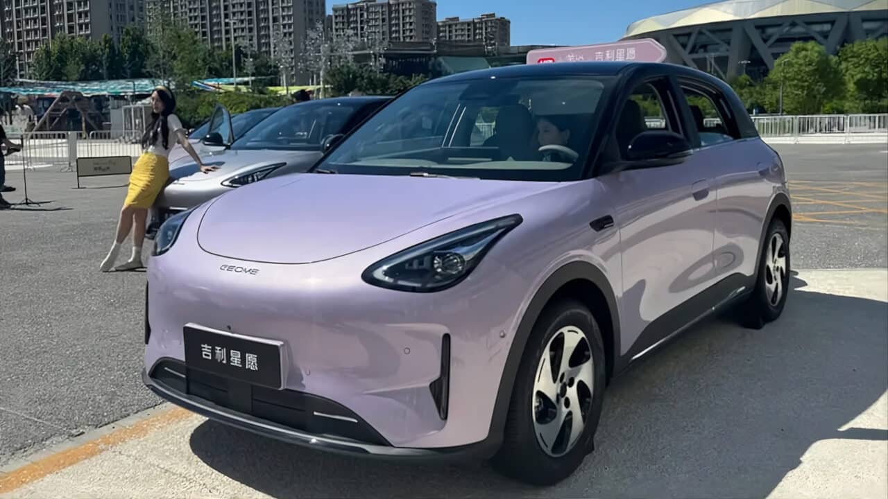 Novo Geely EX2 2027