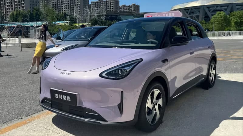 Novo Geely EX2 2027