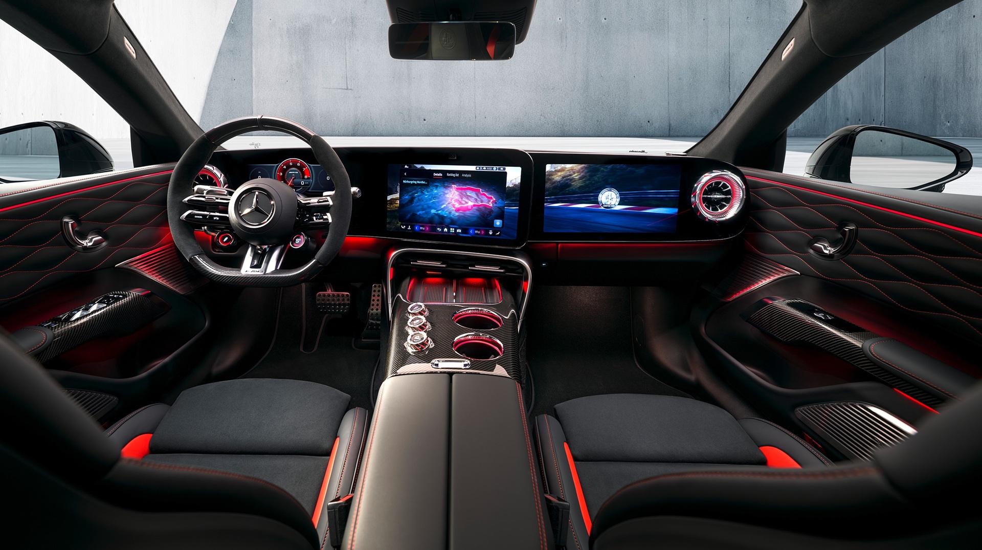 Painel do esportivo Mercedes Benz AMG GT 4DR