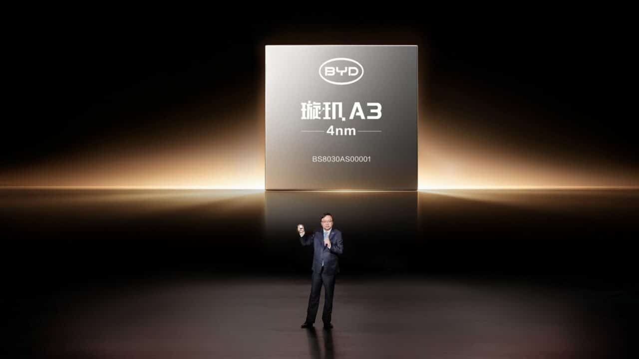 BYD lança chip de 4 nm, o Xuanji A3