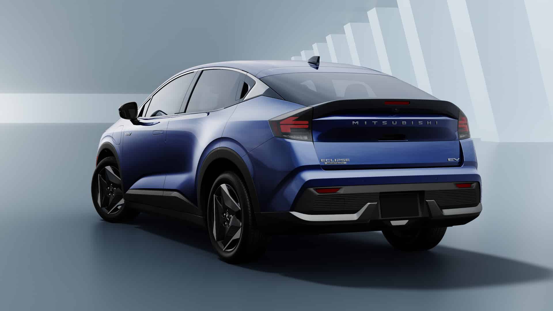 Traseira do Mitsubishi Eclipse Sportback EV