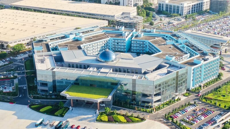 Sede da BYD em Shenzen Guangdong, China