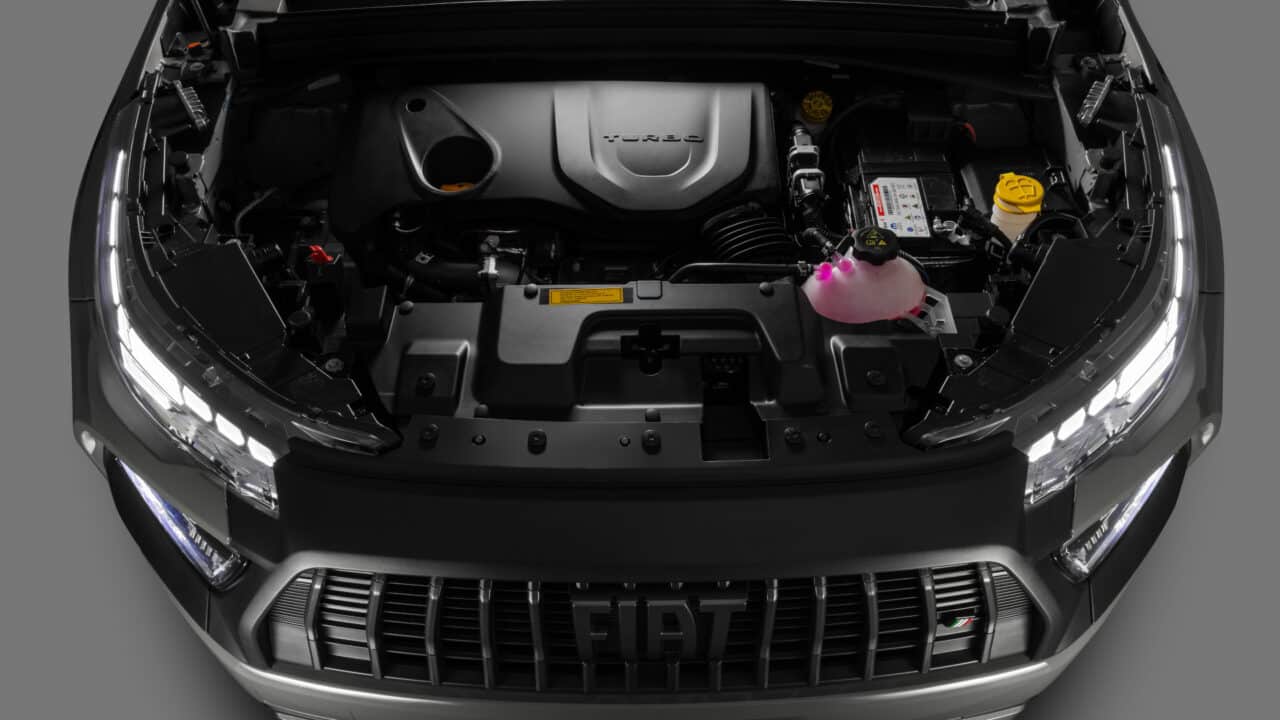 Motor da Fiat Toro Ultra MHEV