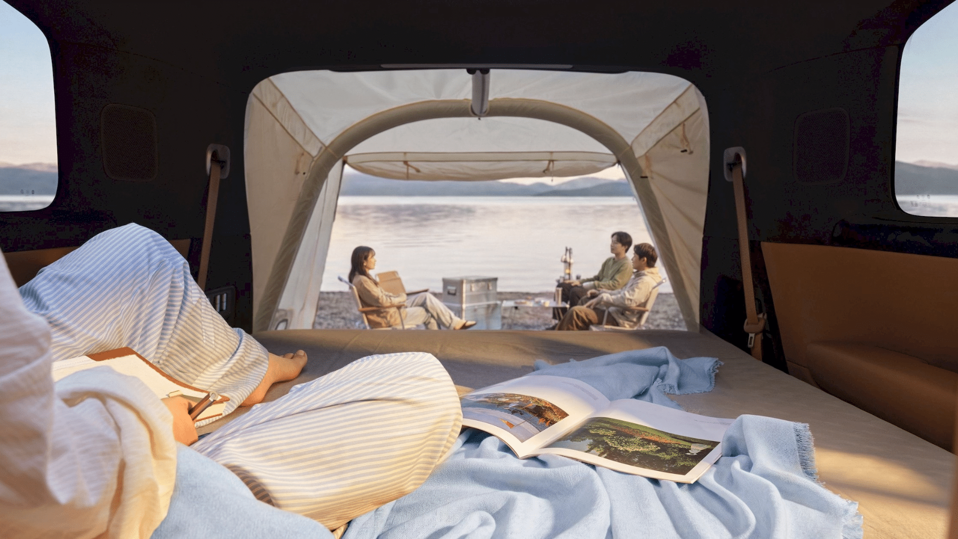 Interior reconfigurável do Xiaomi N90