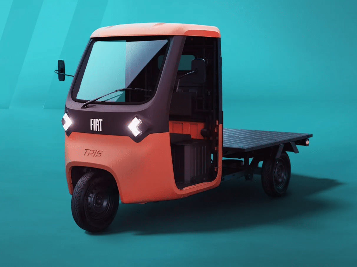 O triciclo Fiat Tris
