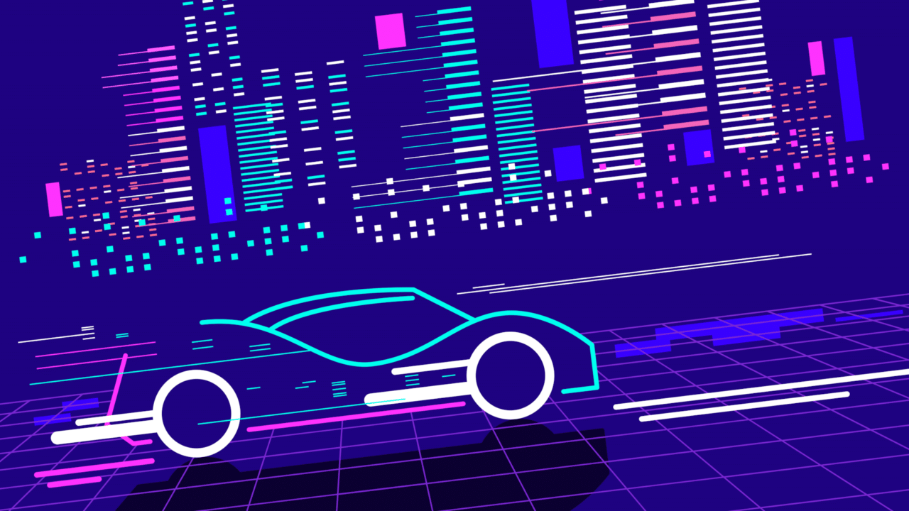 Carro subindo ficção científica