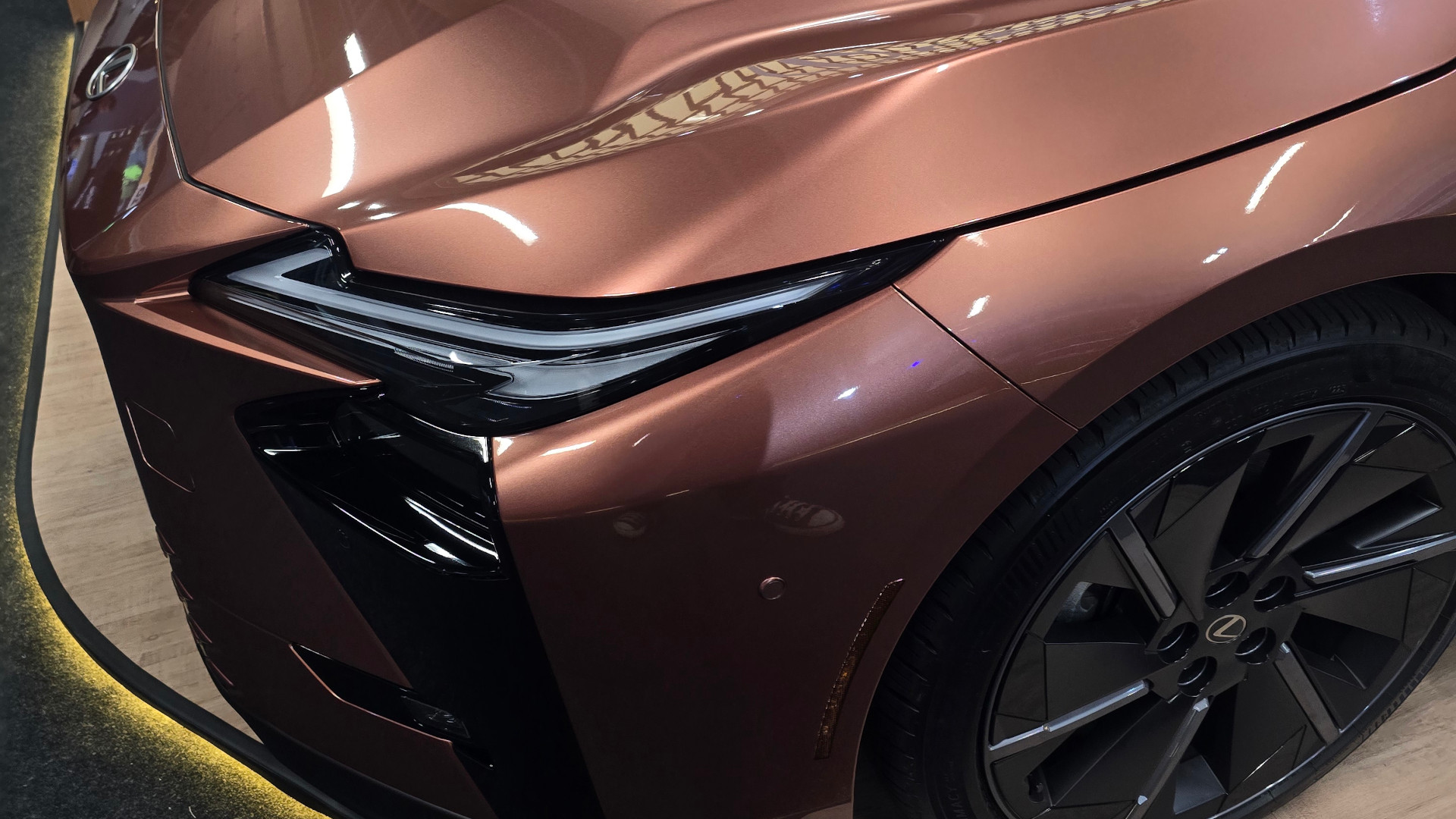 Lexus RZ 500e no Festival interlagos