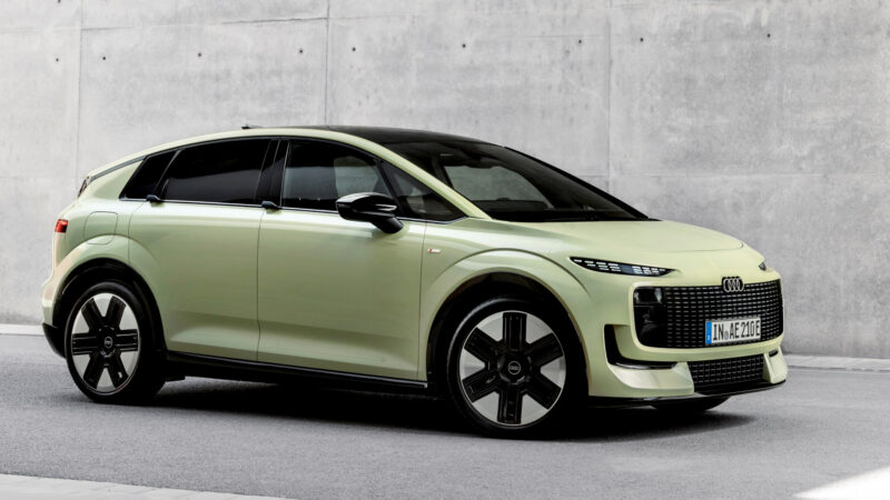 Visão geral do Audi A2 e-tron