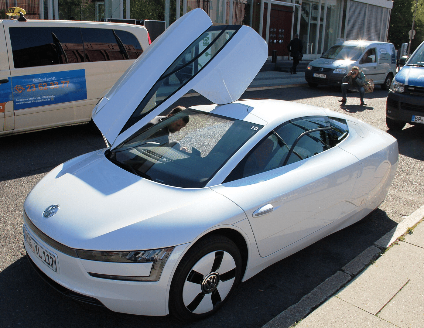 Foto do carro conceito VW XL1 de 2013