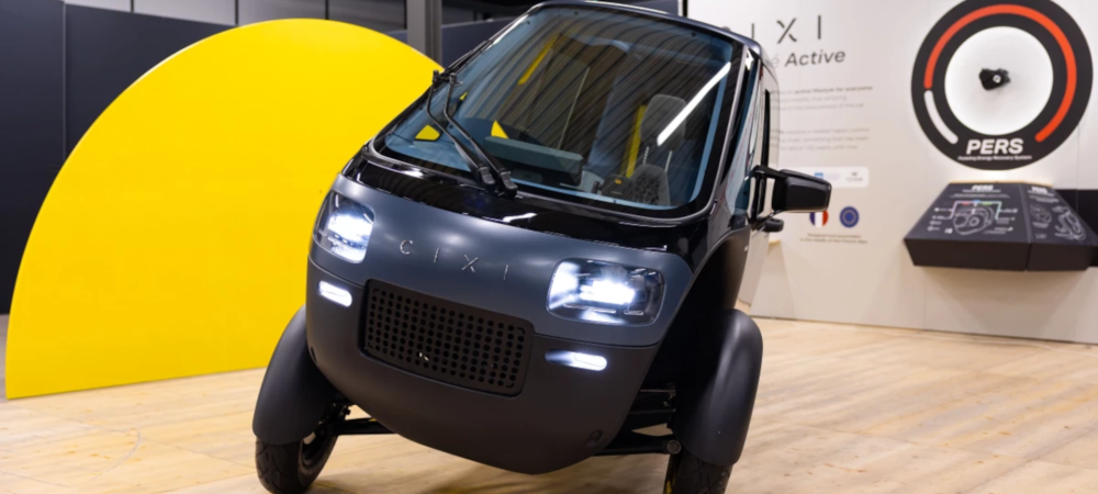 Triciclo Cixi Vigoz em exposição