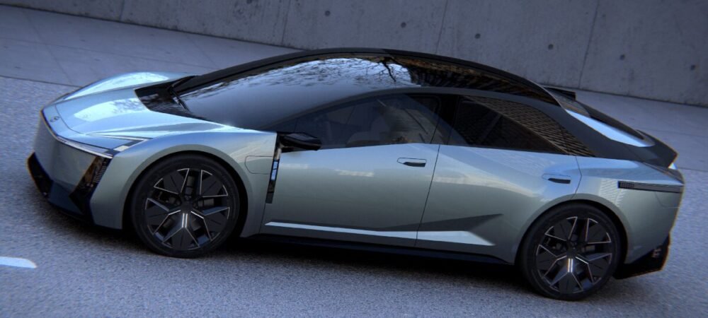 Corolla Concept 1 Foto promocional do carro Toyota Corolla Concept no Japan Mobility Show