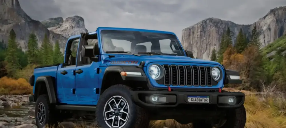 Foto promocional da picape Jeep Gladiator