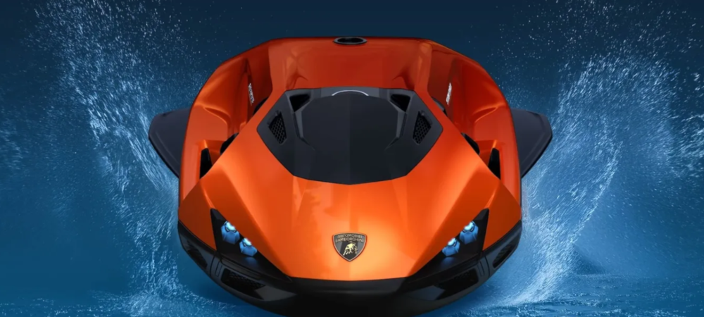 Veículo pessoal aquático Lamborghini Seabob SE63