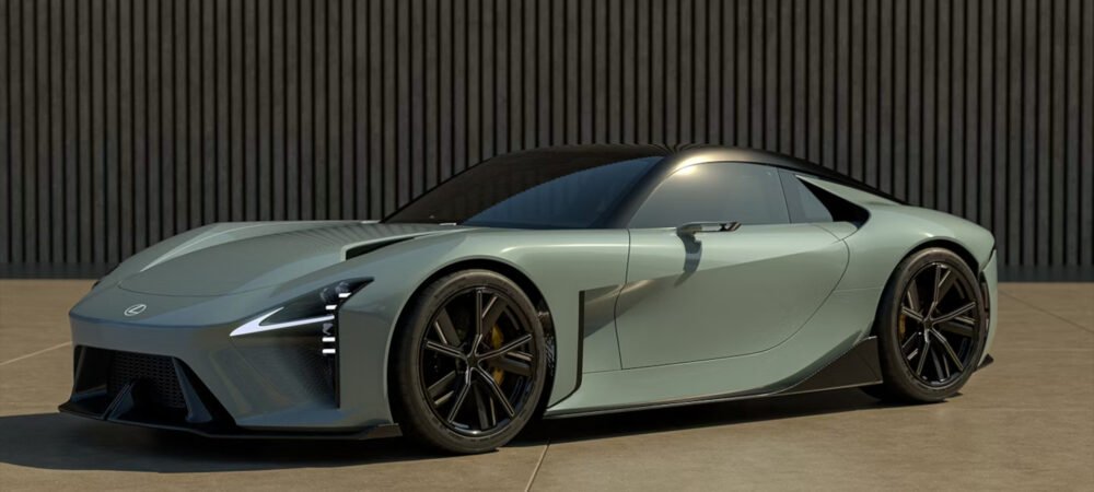 Carro conceito esportivo elétrico Lexus LFR