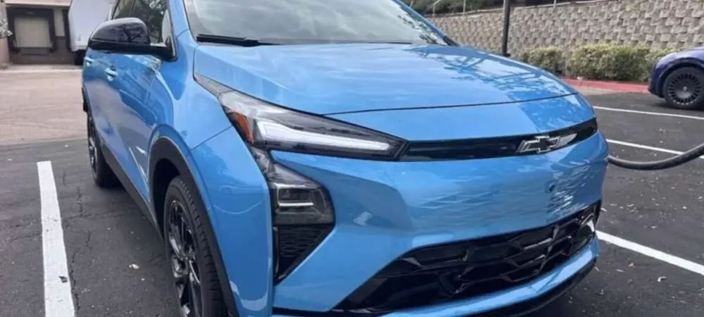 Foto do novo Chevrolet Bolt, modelo 2027