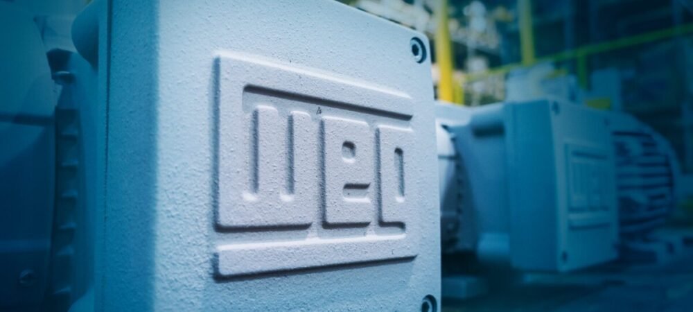 WEG Imagem institucional da fábrica da WEG em Santa Catarina