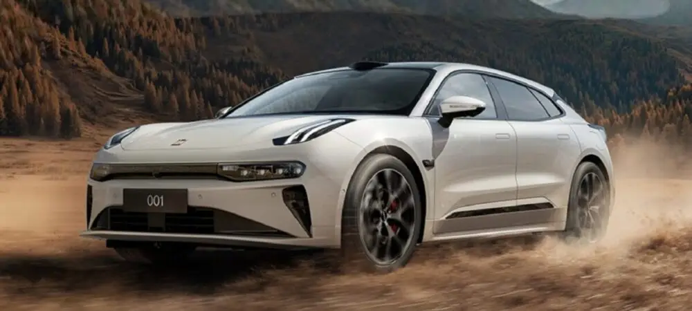 Carro de luxo elétrico Zeekr 001, modelo 2025