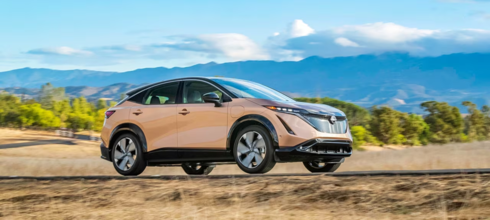 Nissan Ariya Foto promocional do carro Nissan Ariya